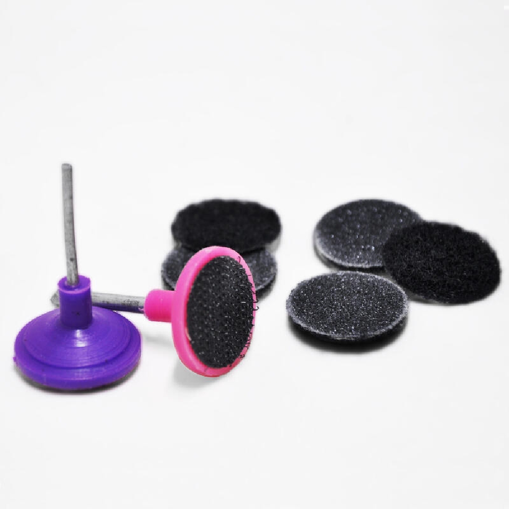 T00095 KIT VELCRO Y ESMERIL C/2 ADAPTADORES (2.2 y 3.2mm)