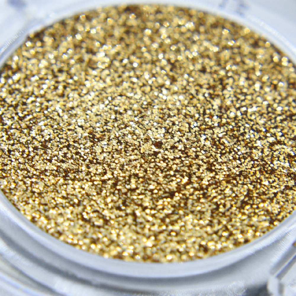 XÚLU COMPACT GLITTER INDIVIDUAL nro. 1 Oro | Vista 3