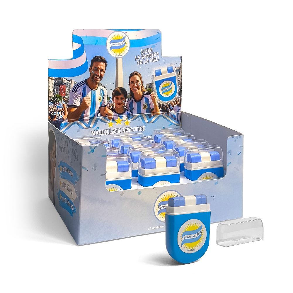 A00426 EXH ARTISTICO EN BARRA BANDERITA x12