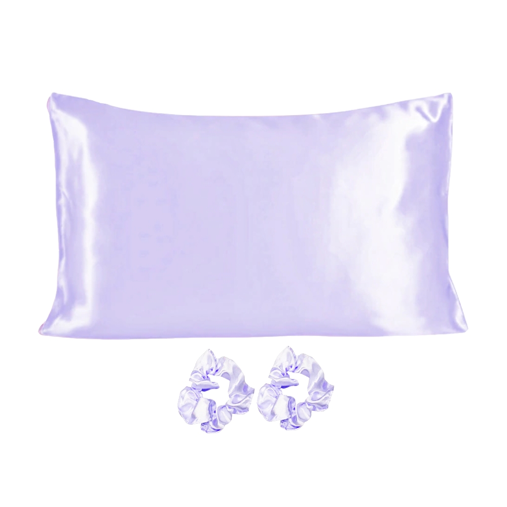 KIT ANTIFRIZZ  (funda de almohada + 2 Scrunchies) | Vista 2