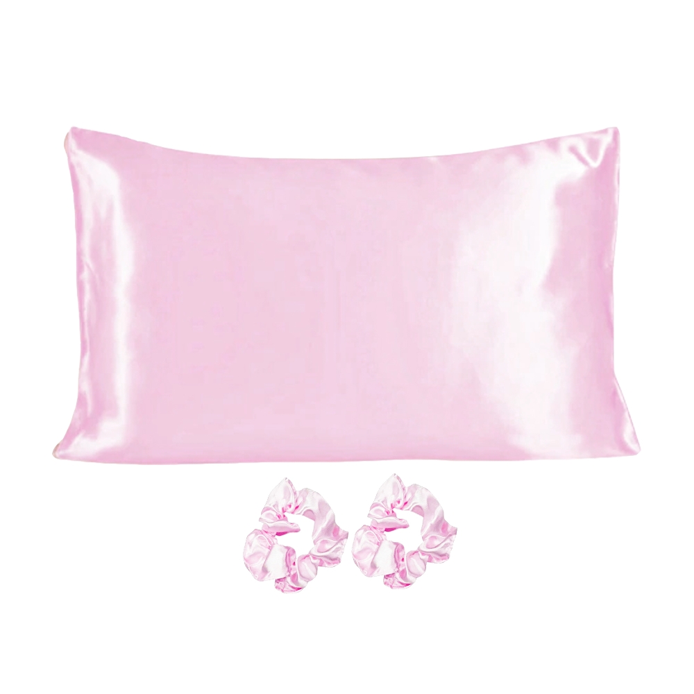 A00502 KIT ANTIFRIZZ  (funda de almohada + 2 Scrunchies)