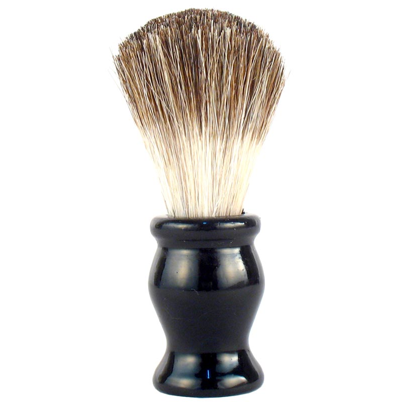 B00019 BROCHA DE AFEITAR MADERA PELO BICOLOR