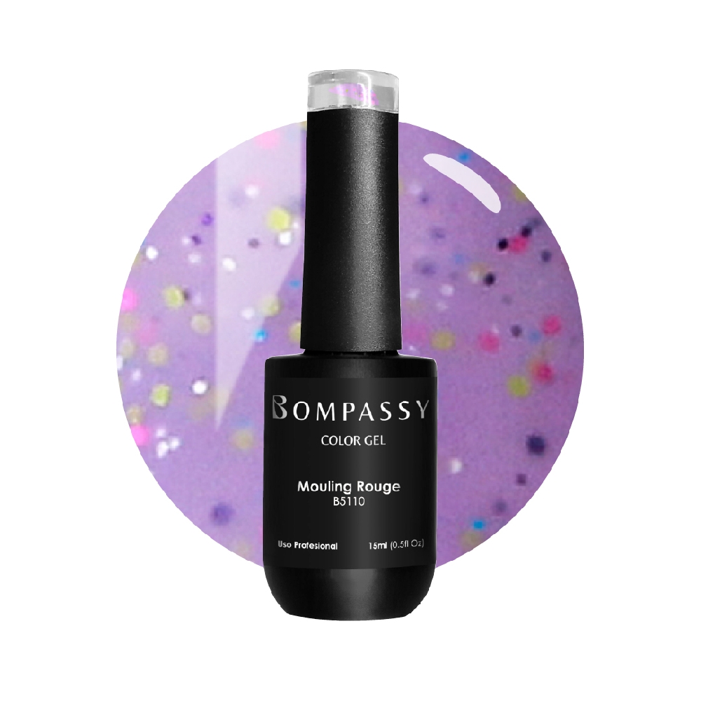 B05110 BOMPASSY ESMALTE SEMI MOULING ROUGE 15ML