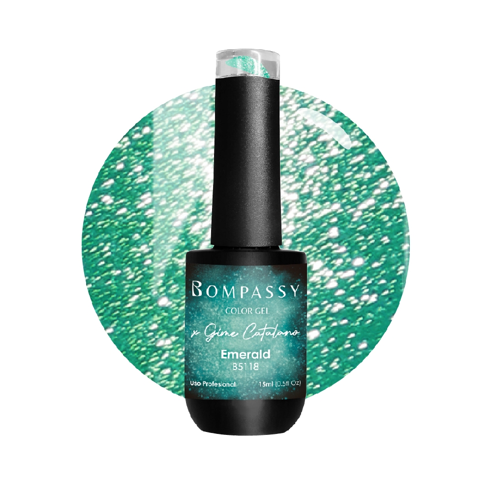 B05118 BOMPASSY ESMALTE SEMI EMERALD CAPSULA G.C. 15ML
