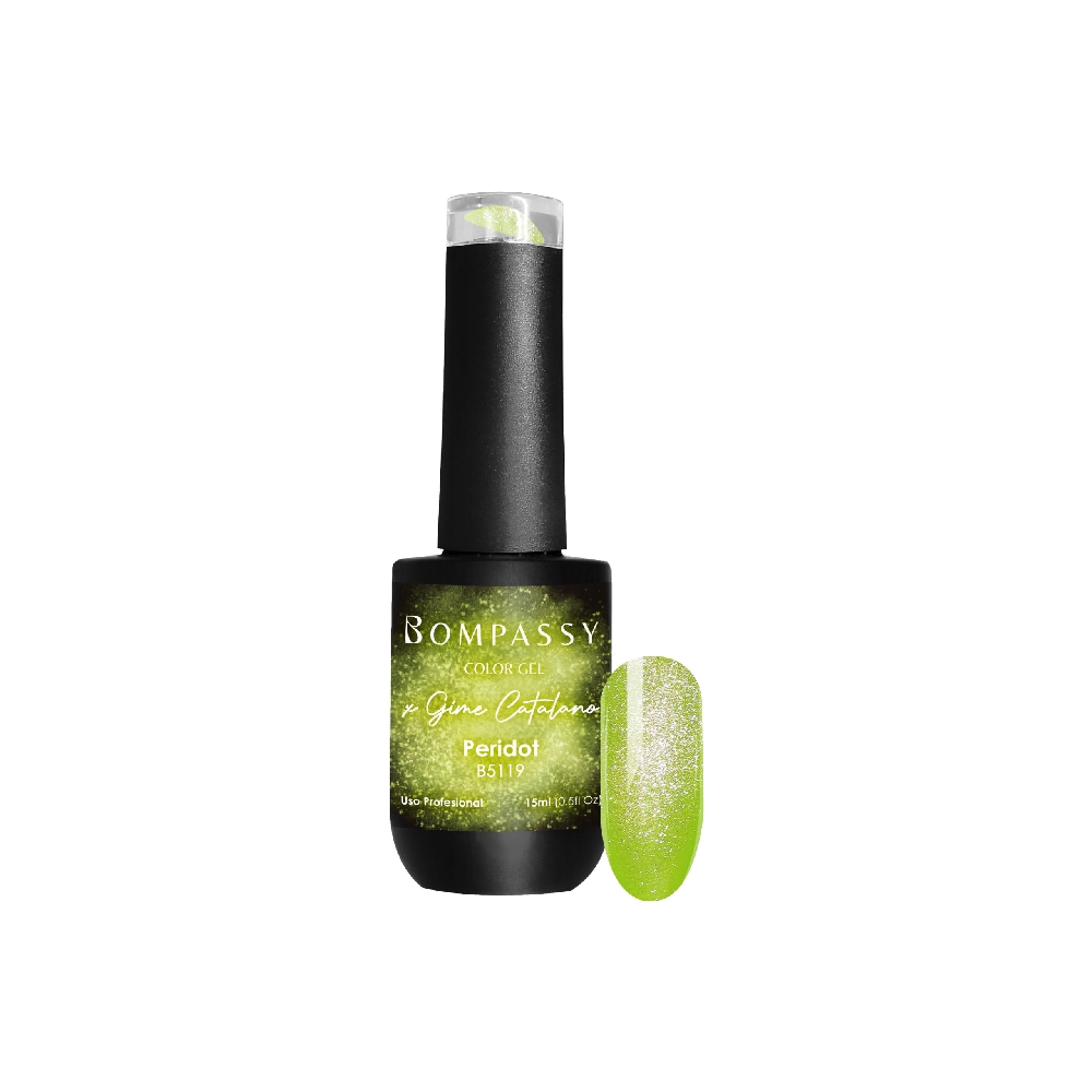 BOMPASSY ESMALTE SEMI PERIDOT CAPSULA G.C. 15ML | Vista 3