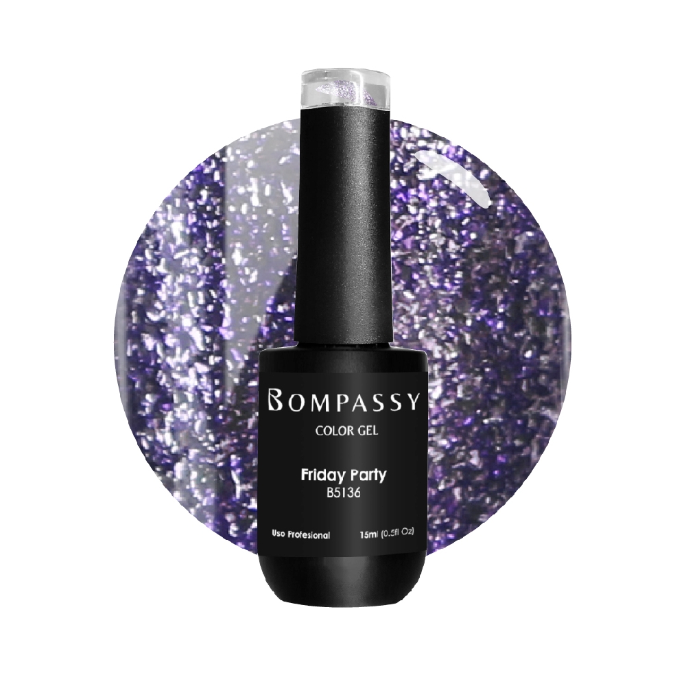 B05136 BOMPASSY ESMALTE SEMI FRIDAY PARTY 15ML