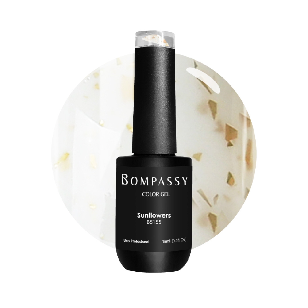 B05155 BOMPASSY ESMALTE SEMI SUNFLOWERS X 15 ML  (NUEVO)