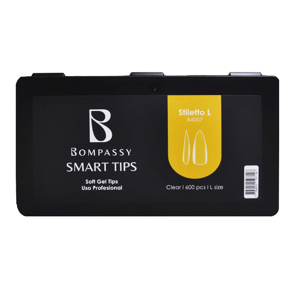 B04007 BOMPASSY SOFT GEL TIPS STILETTO L