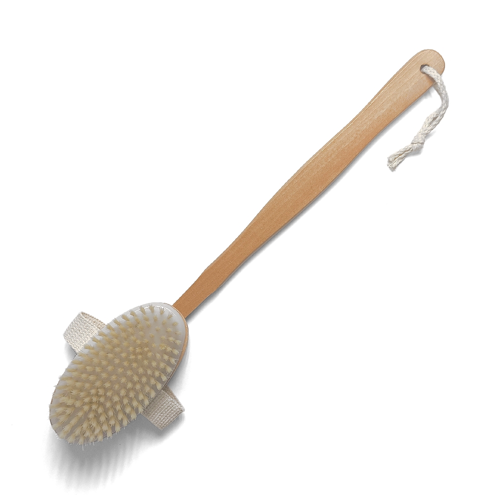 C00015 CEPILLO BA&Ntilde;O MADERA MGO DESMONTABLE