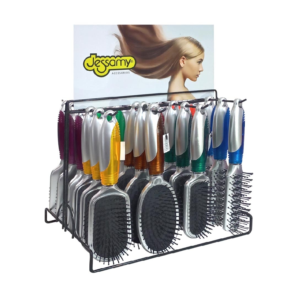 C00030 EXHIB CEPILLOS MGO PLATA/COLOR X 24