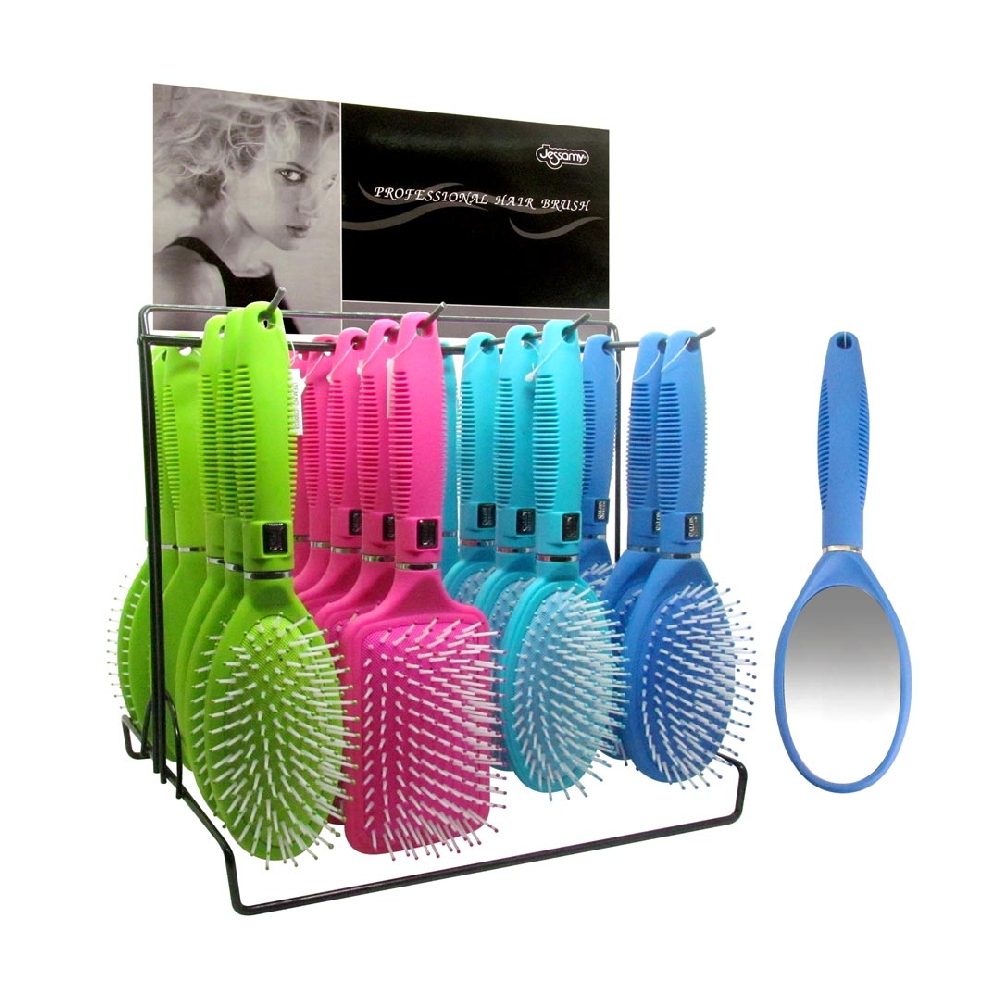 C00033 EXHIB CEPILLOS COLORES FLUO  X 24