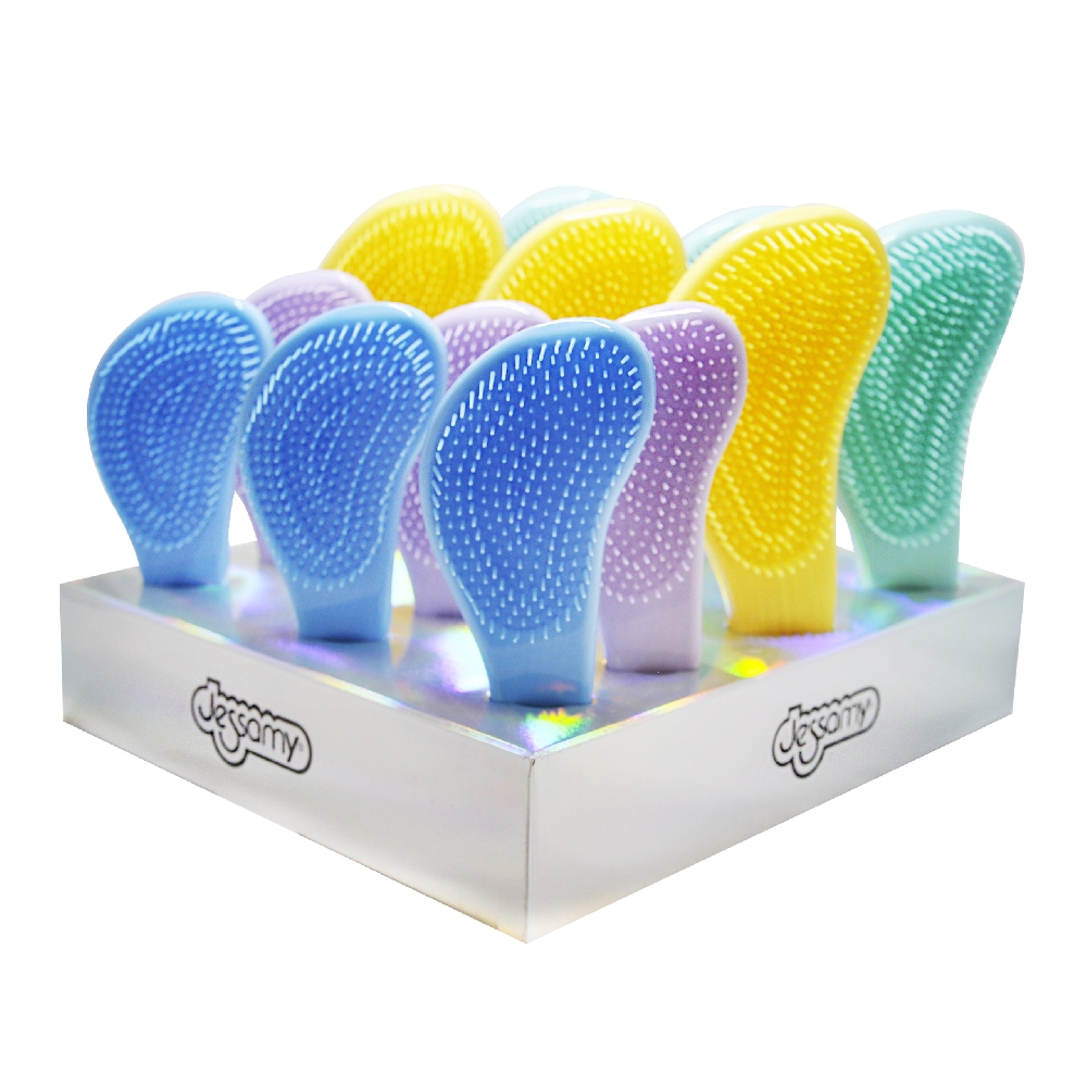 C00056 EXHIB CEPILLOS DETANGLE PASTELES X 12