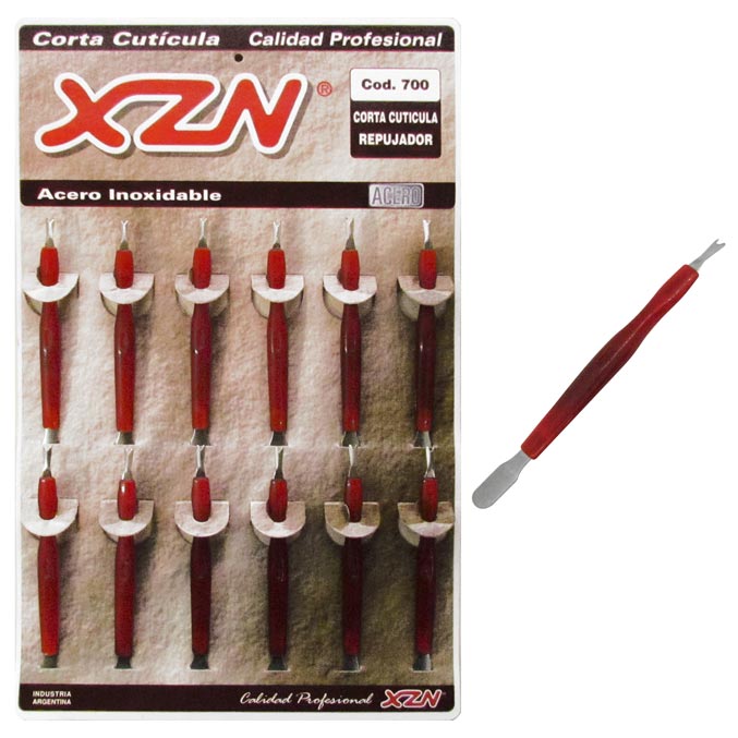C00700 CORTACUTICULA Y REPUJADOR XZN X 12 U.