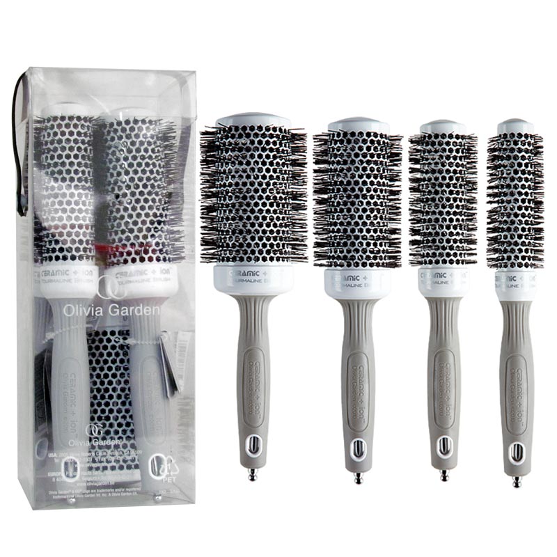 C71018 SET CEPILLO PRO THERMAL X 4 OLIVIA GARDEN