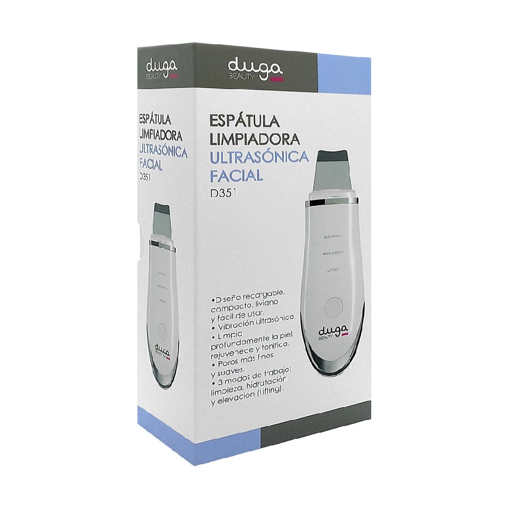 ESPÁTULA LIMPIADORA ULTRASÓNICA FACIAL DUGA | Vista 4