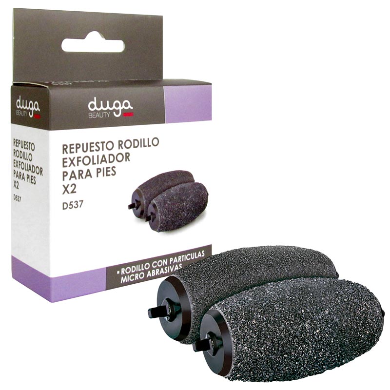 D00537 RTO RODILLO EXFOLIADOR PARA PIES X 2