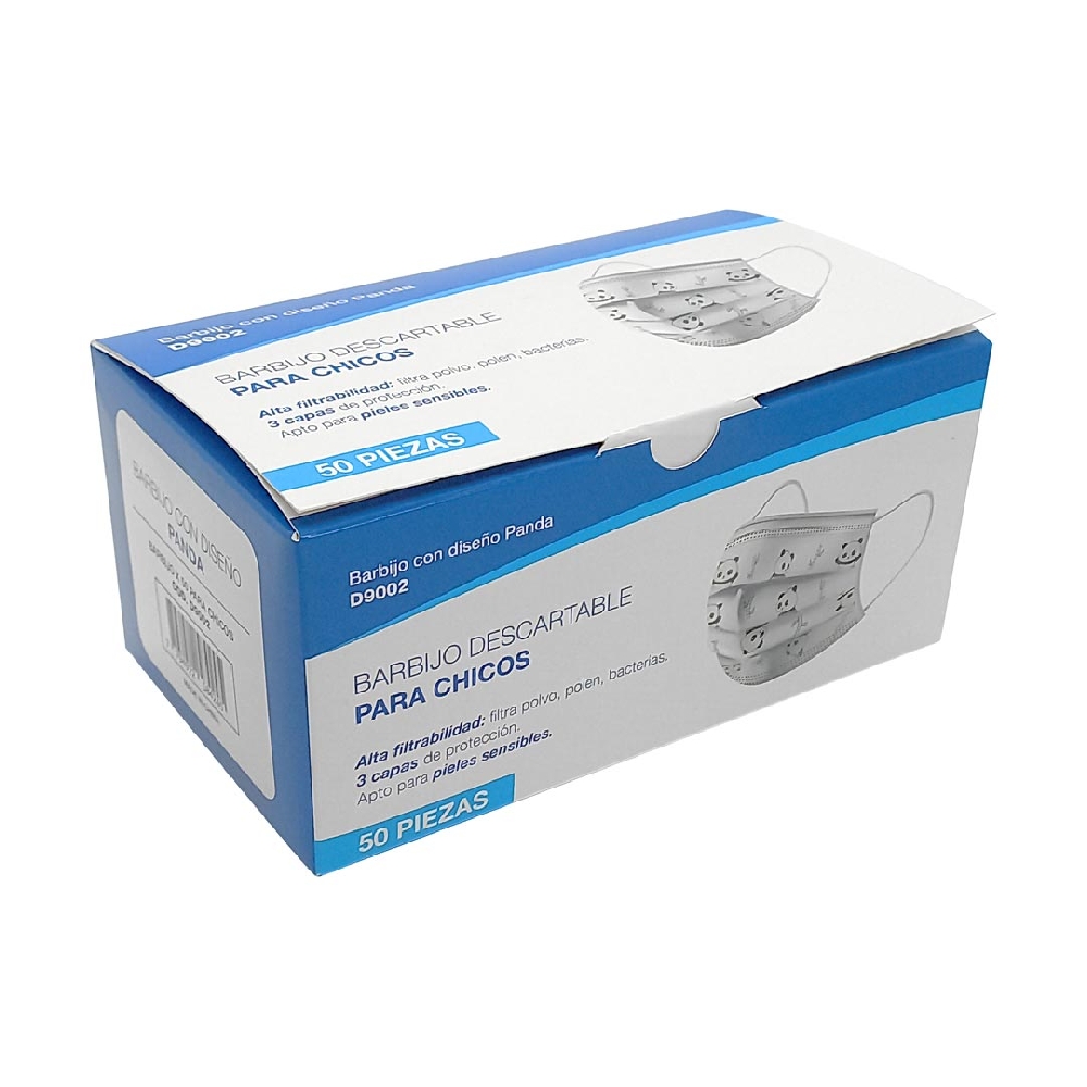 BARBIJO DESCARTABLE X 50 P/CHICOS PANDA | Vista 2
