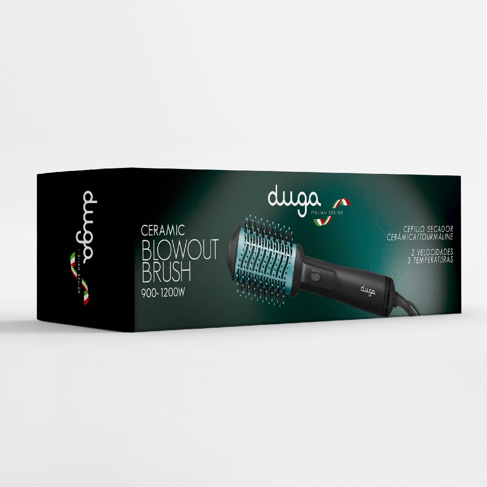 DUGA CEPILLO SECADOR CERAMICA/TOURMALINE | Vista 3