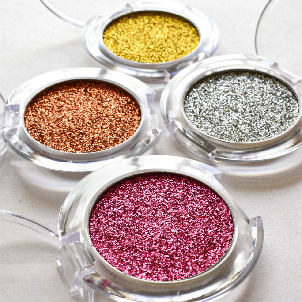 XÚLU COMPACT GLITTER INDIVIDUAL nro. 2 Plata | Vista 2