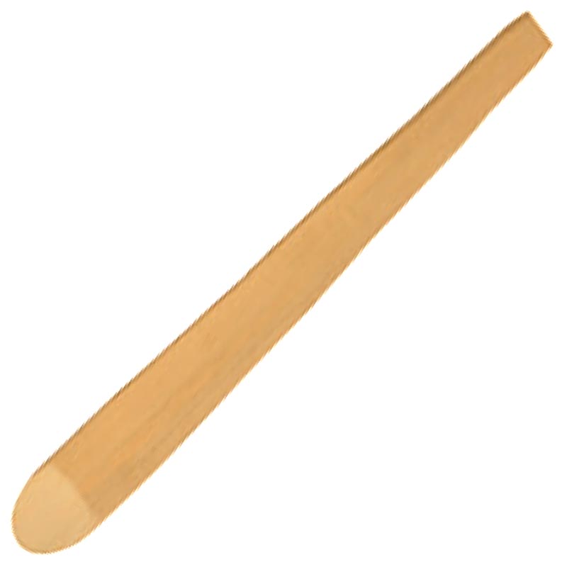 E00011 ESPATULA MADERA CHICA x 12 unid.