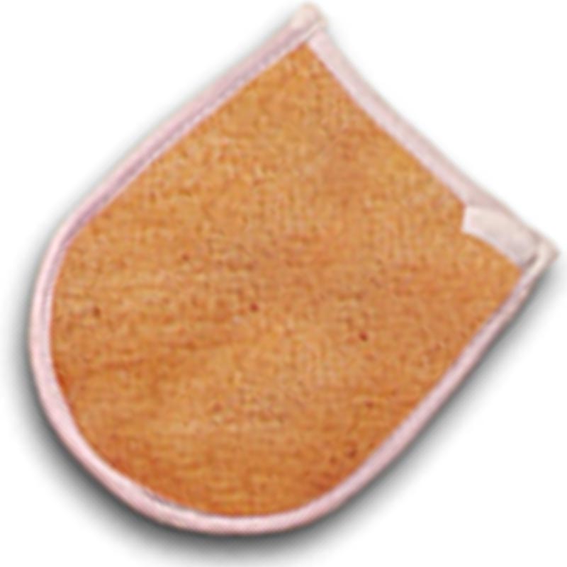 E00036 MANOPLA CON VEGETAL Y TOALLA.