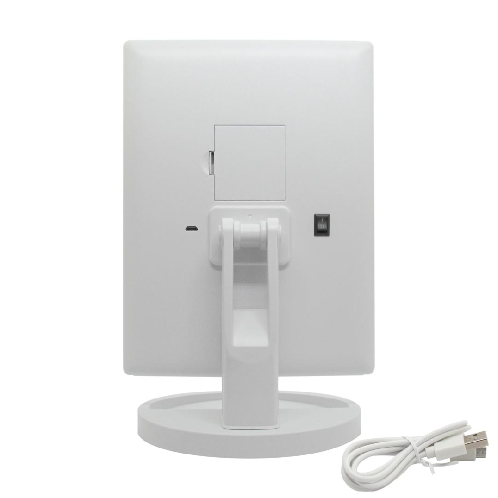 ESPEJO LED TRIPTICO 1X,2X,3X (21 LED lights) | Vista 3