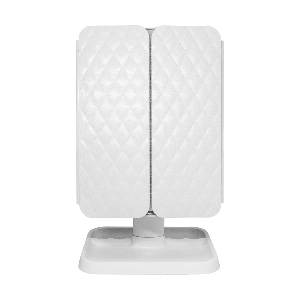 ESPEJO CAPITONE BLANCO CON USB | Vista 2