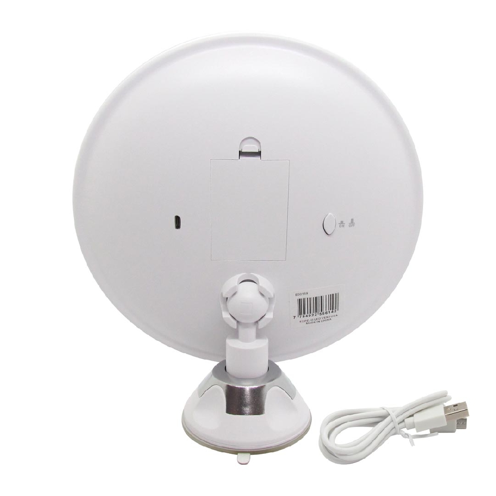 ESPEJO LED VENTOSA 7X | Vista 4