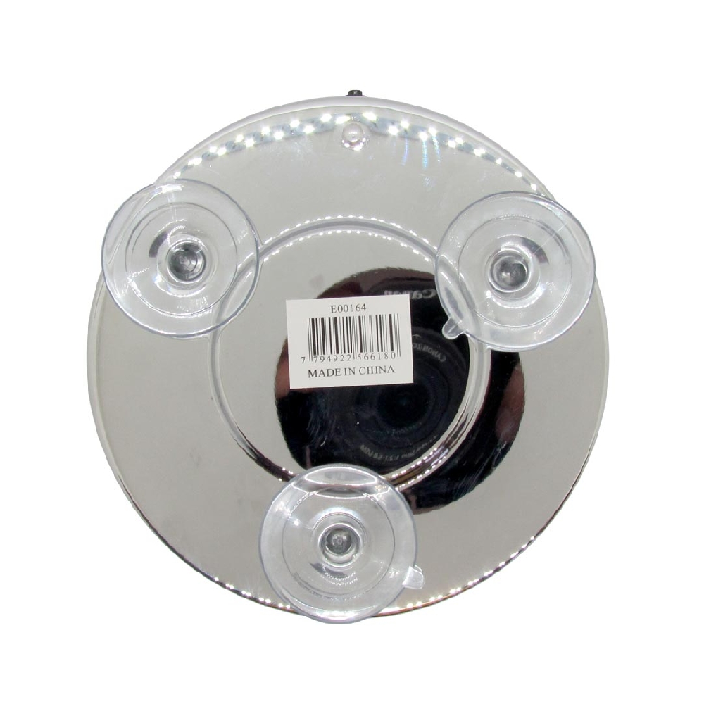 ESPEJO LED 15cm diám. 5X SUCCION | Vista 3