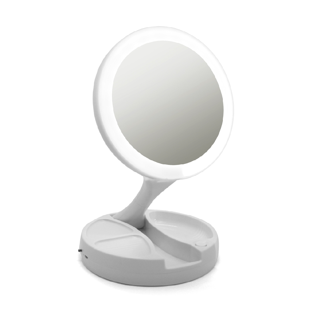 E00168 ESPEJO LED 10 X PLEGABLE