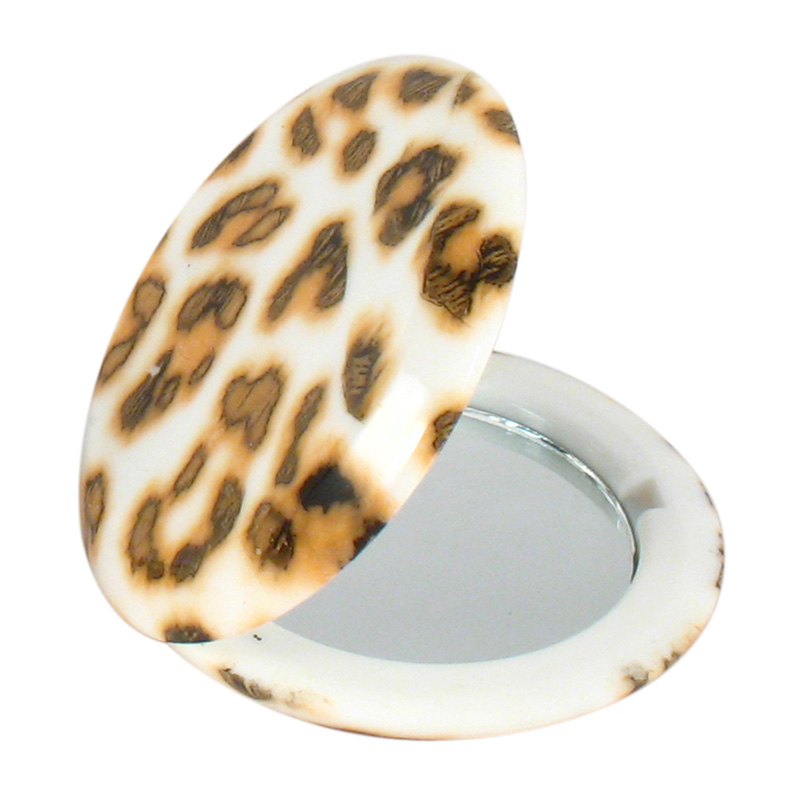 E01070 ESPEJO DE CARTERA ANIMAL PRINT