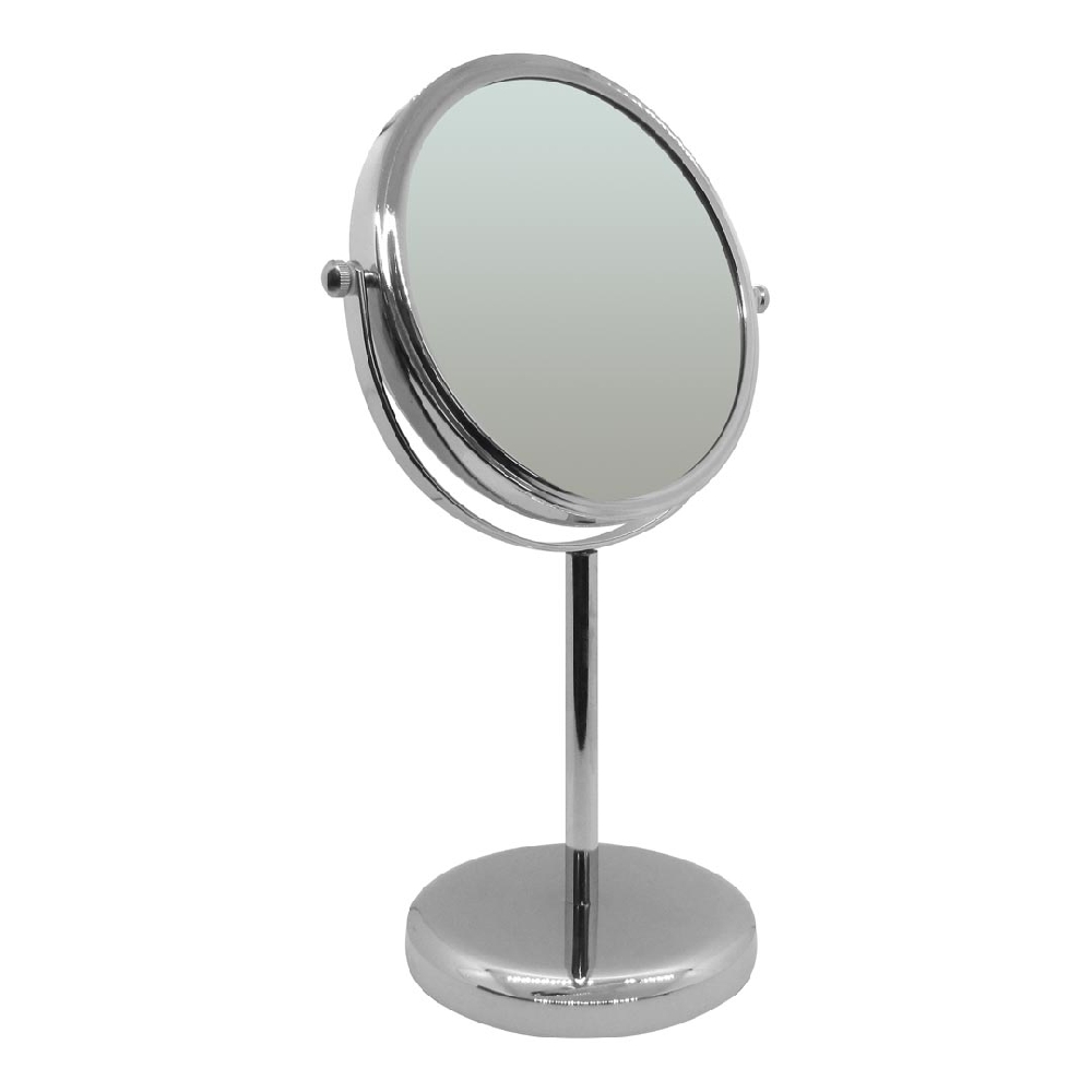 E07009 ESPEJO METAL 17cm 5X RED C/PIE