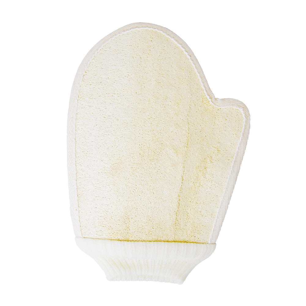 E00525 MANOPLA DE ESPONJA VEGETAL CON PU&Ntilde;O