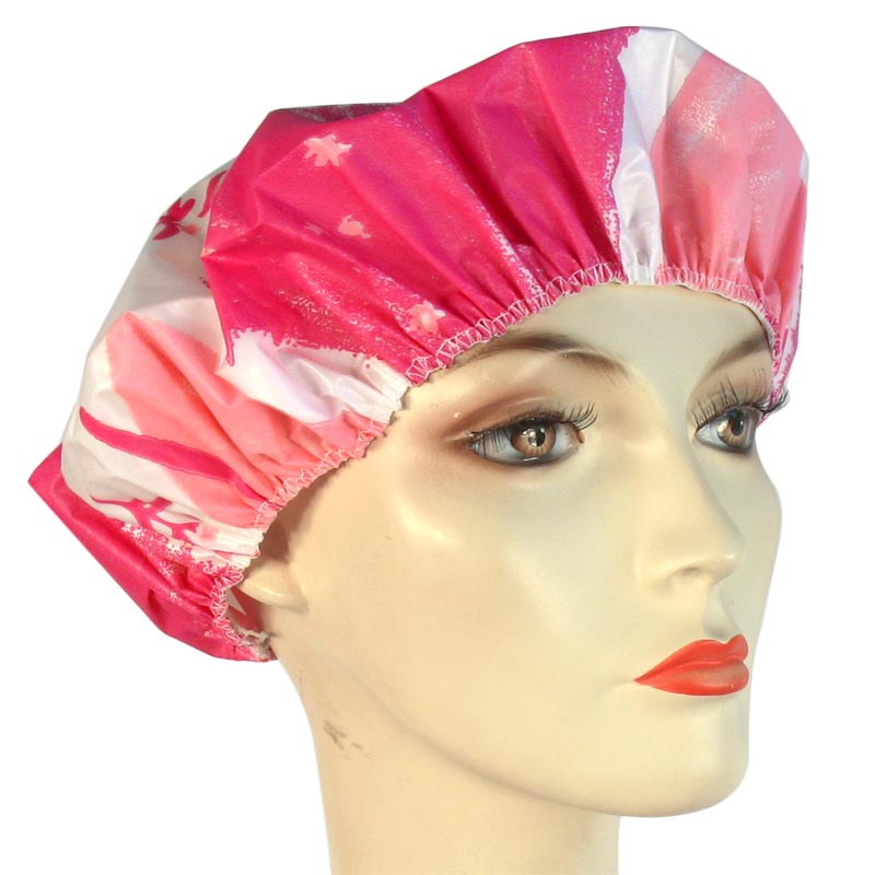 G00515 GORRO P/DUCHA FLOREADO DOBLE