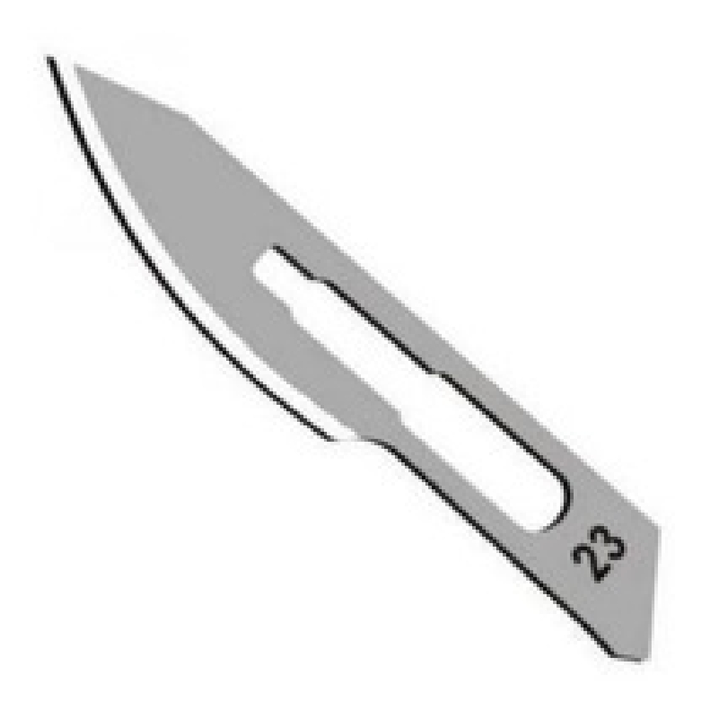 H21023 HOJAS DE BISTURI CHINAS X 100 n&ordm;23