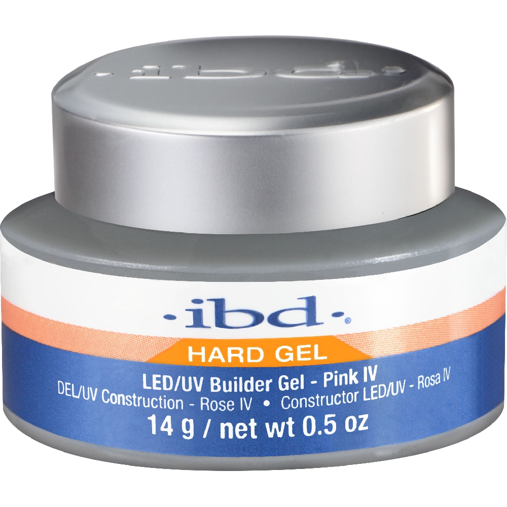I72173 IBD BUILDER GEL PINK IV 14 GR. UV/LED