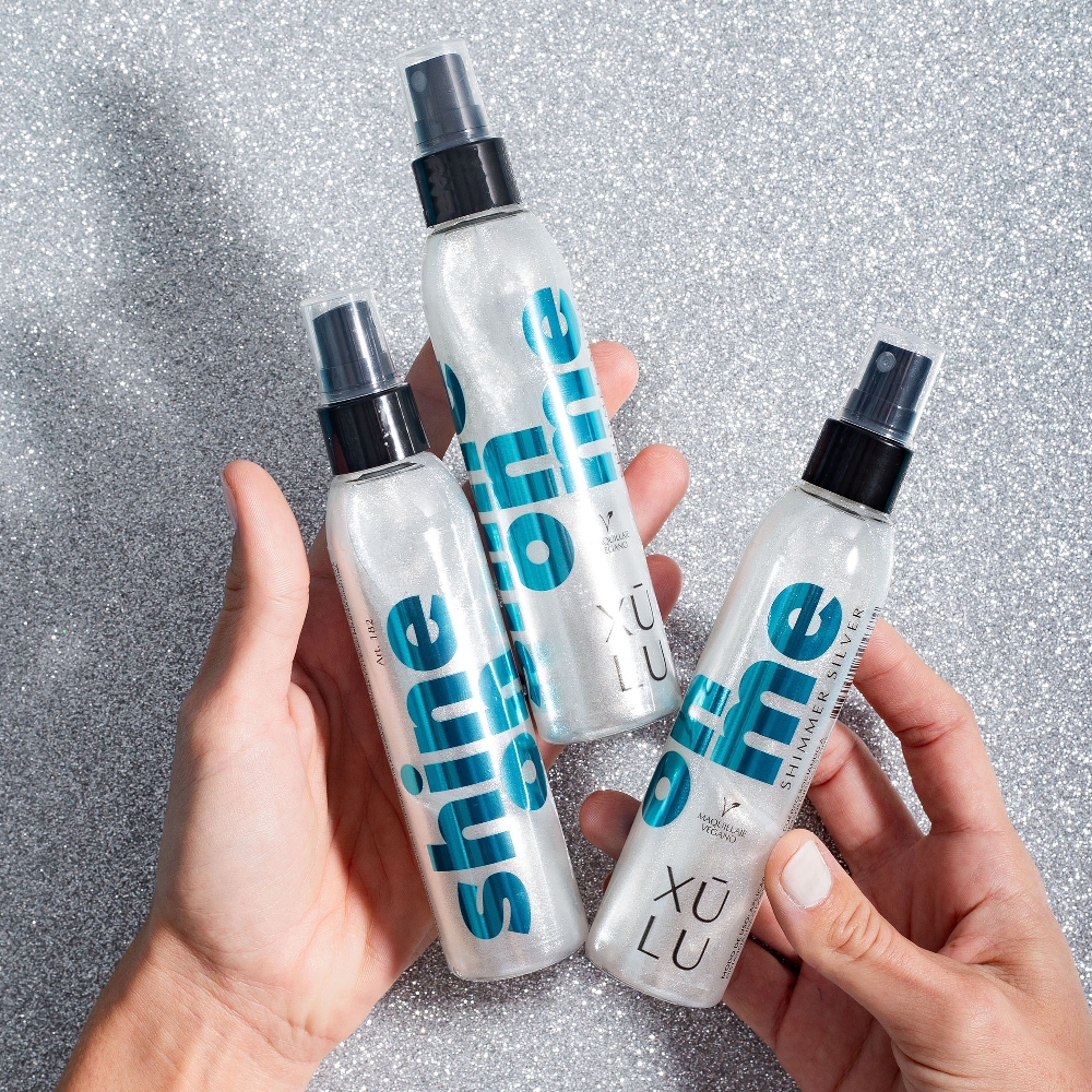 SHINE ON ME - SHIMMER SILVER x100 ml | Vista 3