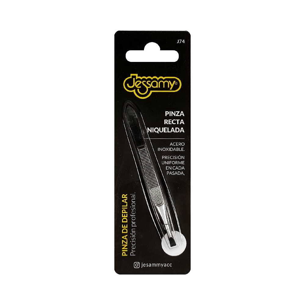 PINZA  RECTA NIQUELADA ACERO INOXIDABLE | Vista 2