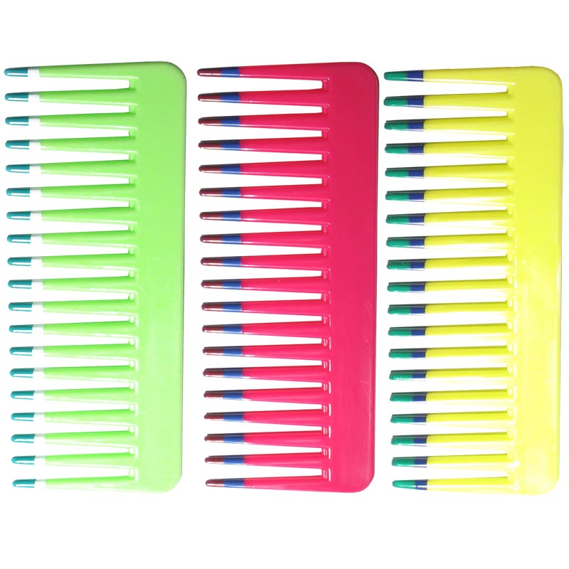 J05609 PEINE TRICOLOR RASTRILLO