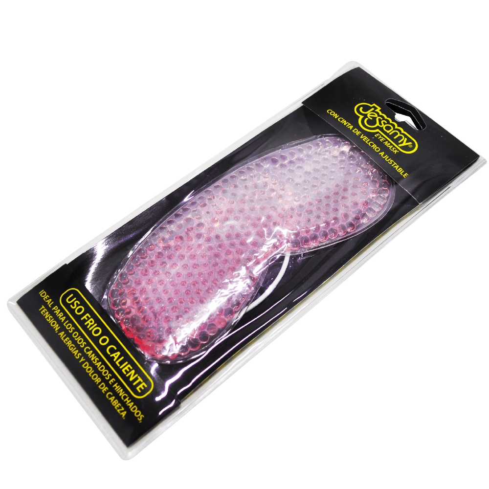 MASCARA DESCONGESTIVA DE GEL EN PERLAS ROSA | Vista 3