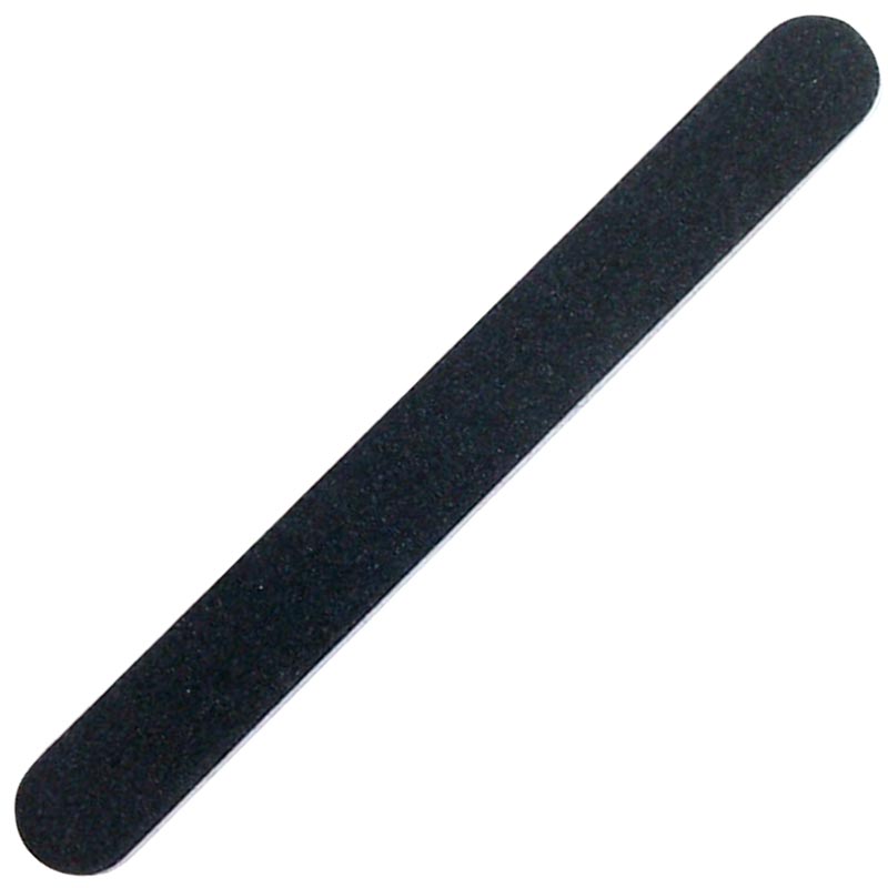 L00026 LIMA RECTA PLASTICA NEGRA 100/180