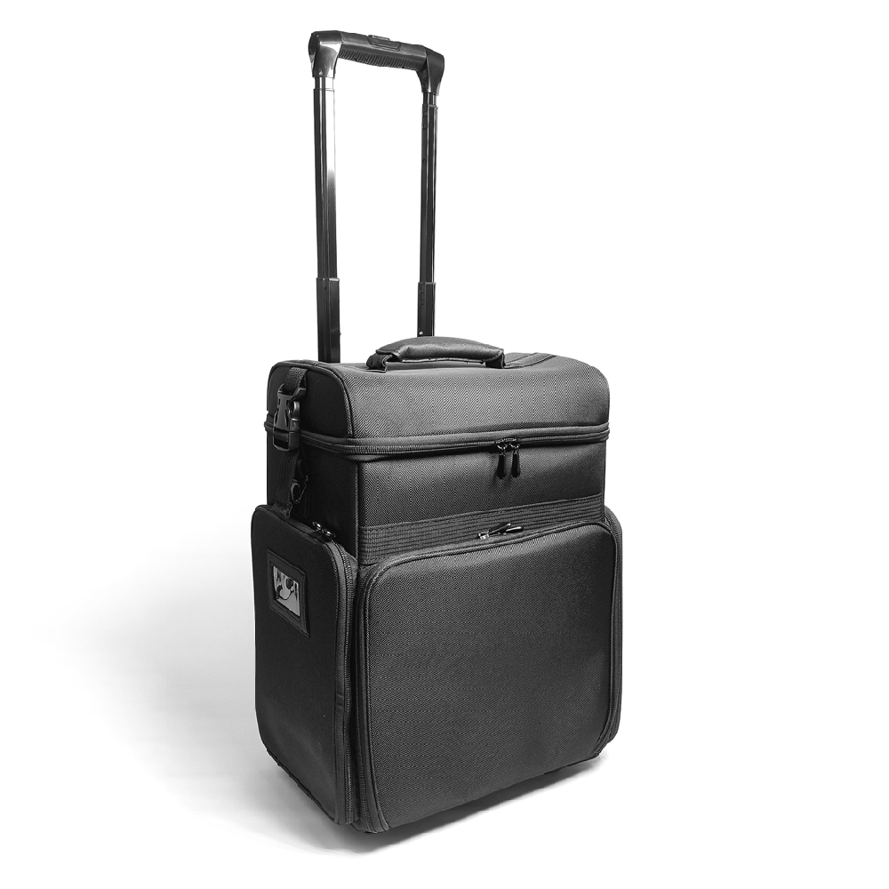 MALETIN MULTI USO PREMIUM NEGRO C/RUEDAS | Vista 3