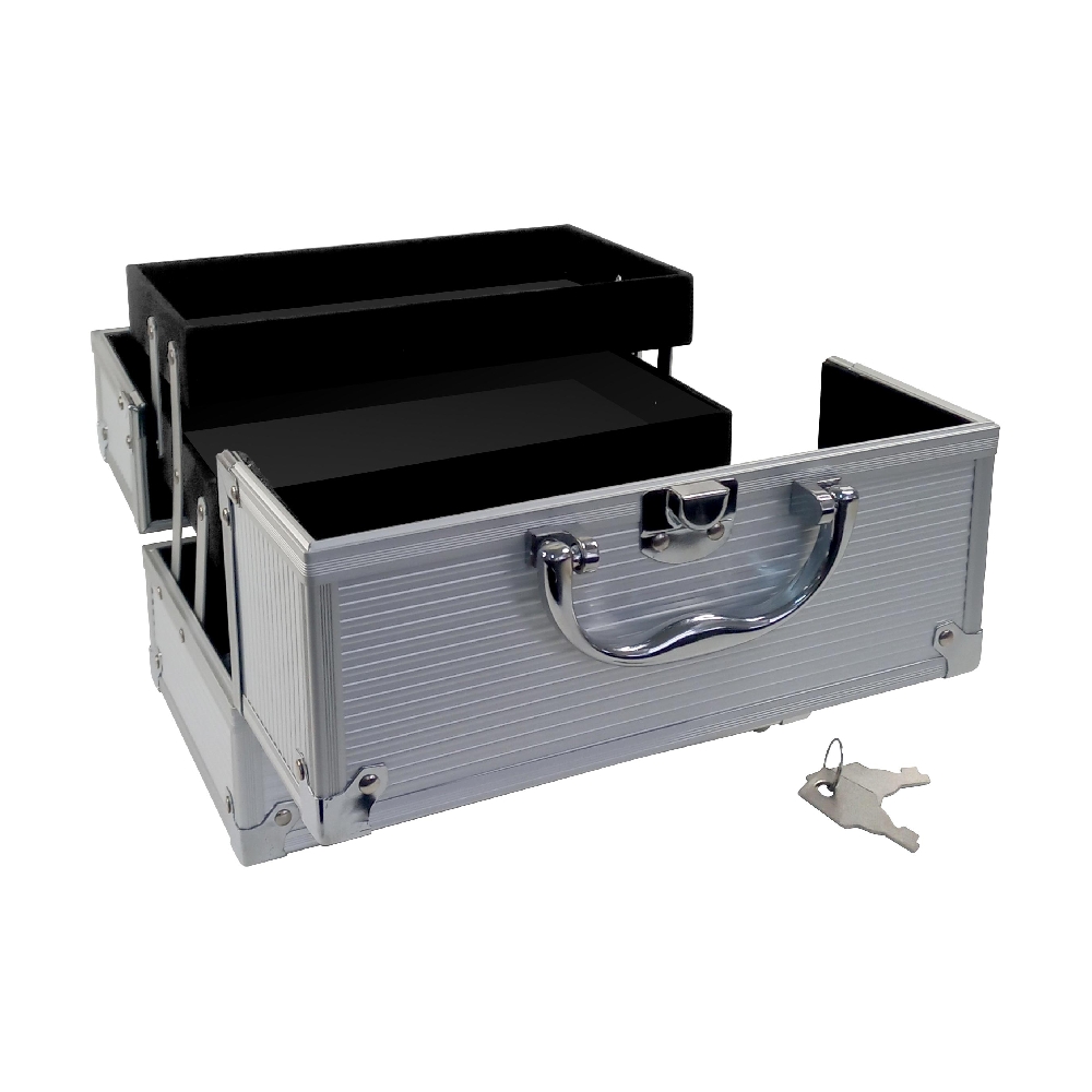 Maletín aluminio (2 bandejas) | Vista 3