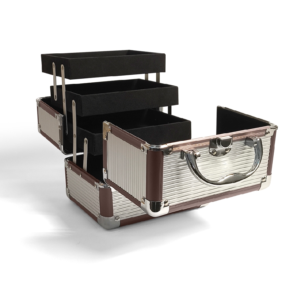 Maletin aluminio (3 bandejas) | Vista 3