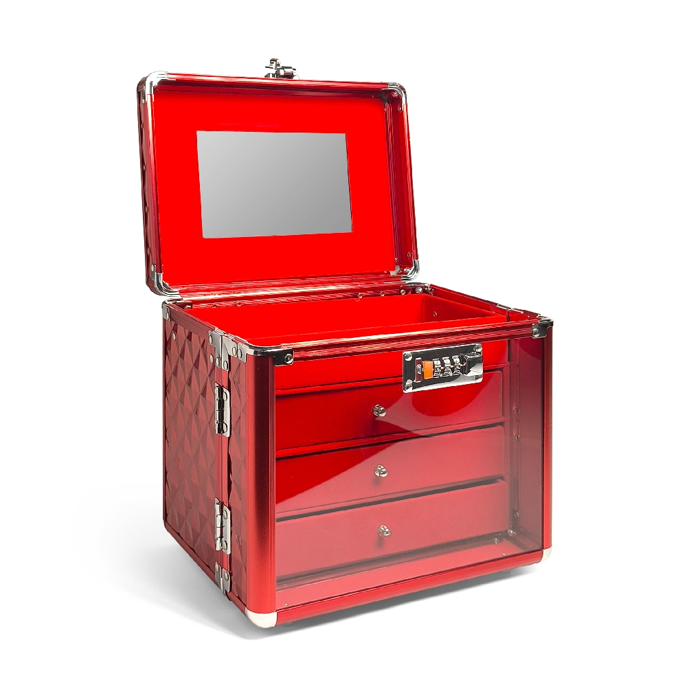 Maletín Organizer Pro - Cerradura Espejo y Cajones | Vista 2