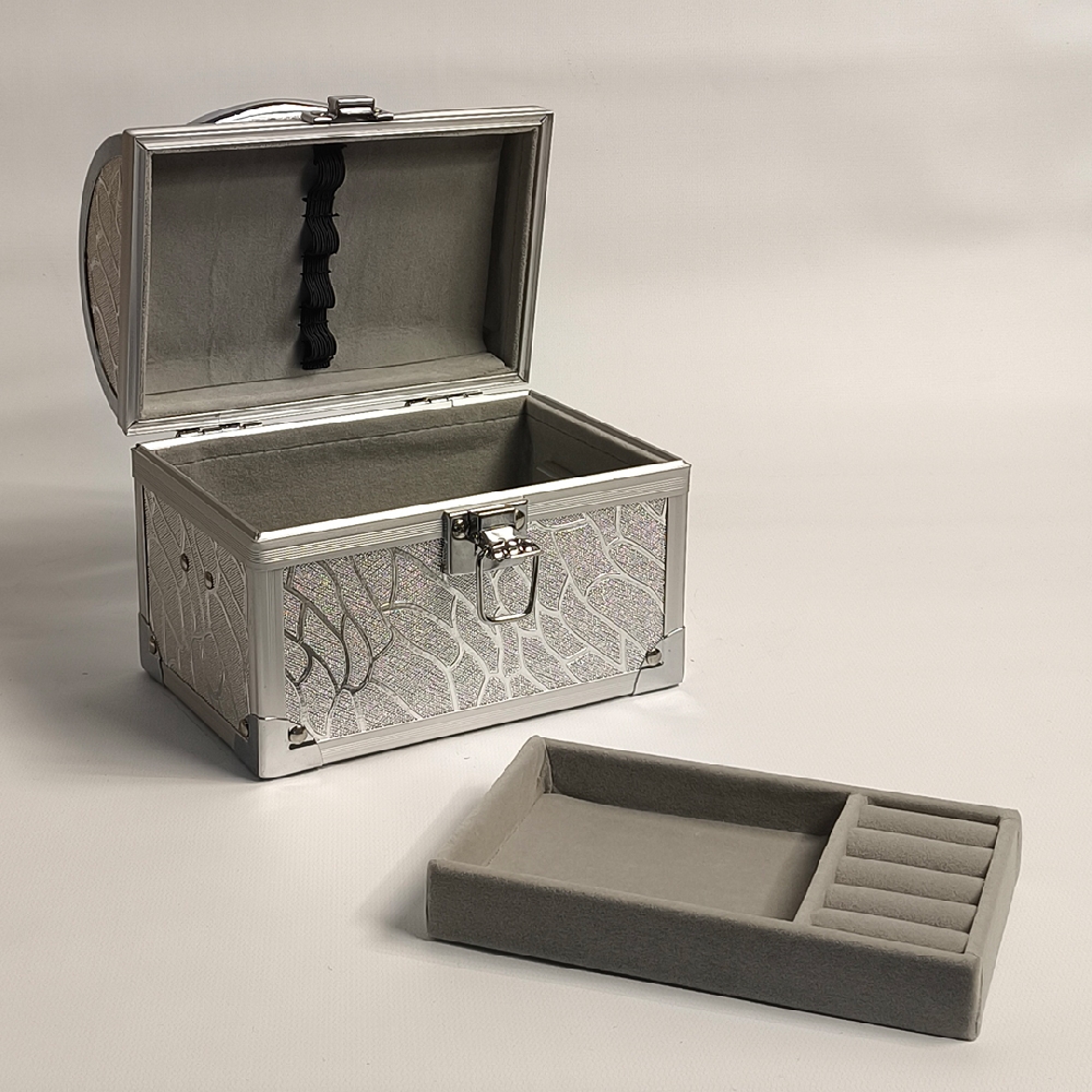 Cofre alhajero chico de aluminio | Vista 2