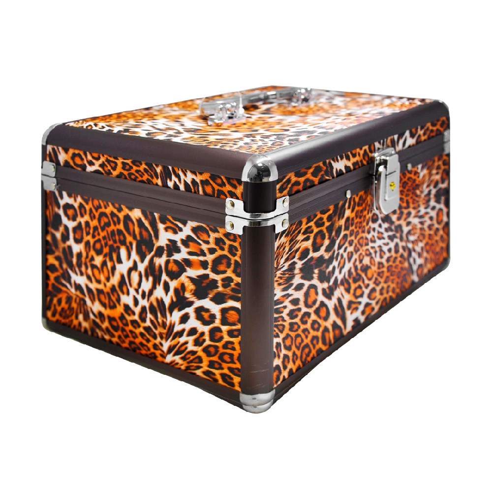 Maletín Animal print aluminio (2 bandejas) | Vista 2