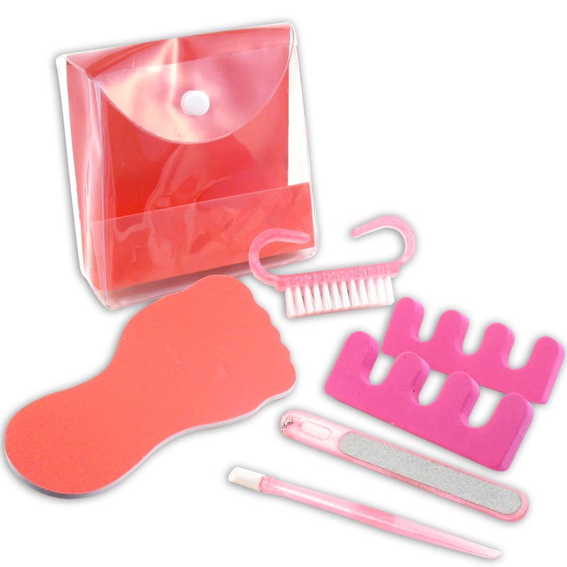 N00866 SET DE PEDICURIA C/ESTUCHE 6 PZAS