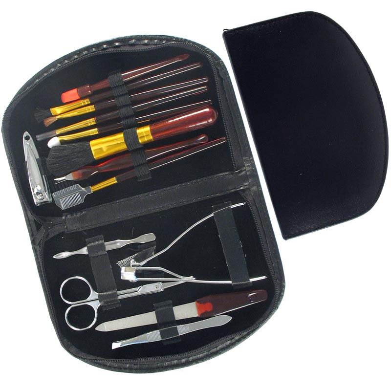 N06421 NECESER MANICURA Y MAQUILLAJE x 14 pzas