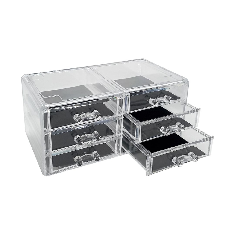 O01514 ORGANIZADOR ACRILICO 6 CAJONES